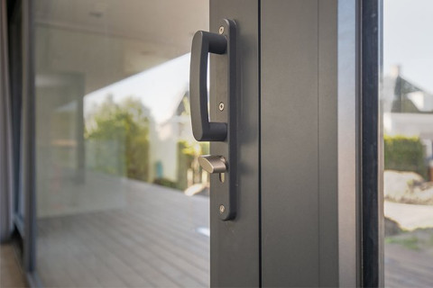 Aluminium schuifpui closeup paul&paul